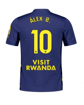 Billige Fotballdrakt Atletico Madrid Alex Baena #10 Replika Bortedrakt 2025-26 Kortermet Billige Fotballdrakt Atletico Madrid Alex Baena #10 Replika Bortedrakt 2025-26 Kortermet